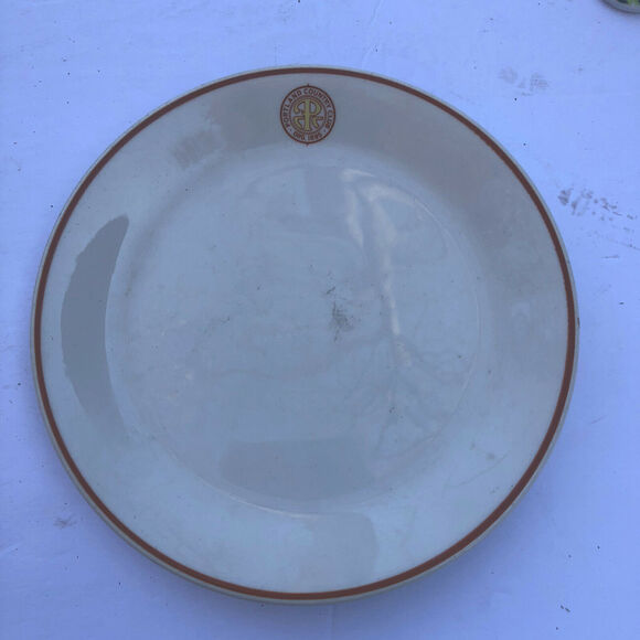 Vintage Portland Country Club 6" Plate Falmouth Foreside, Maine Syralite USA - Picture 2 of 6